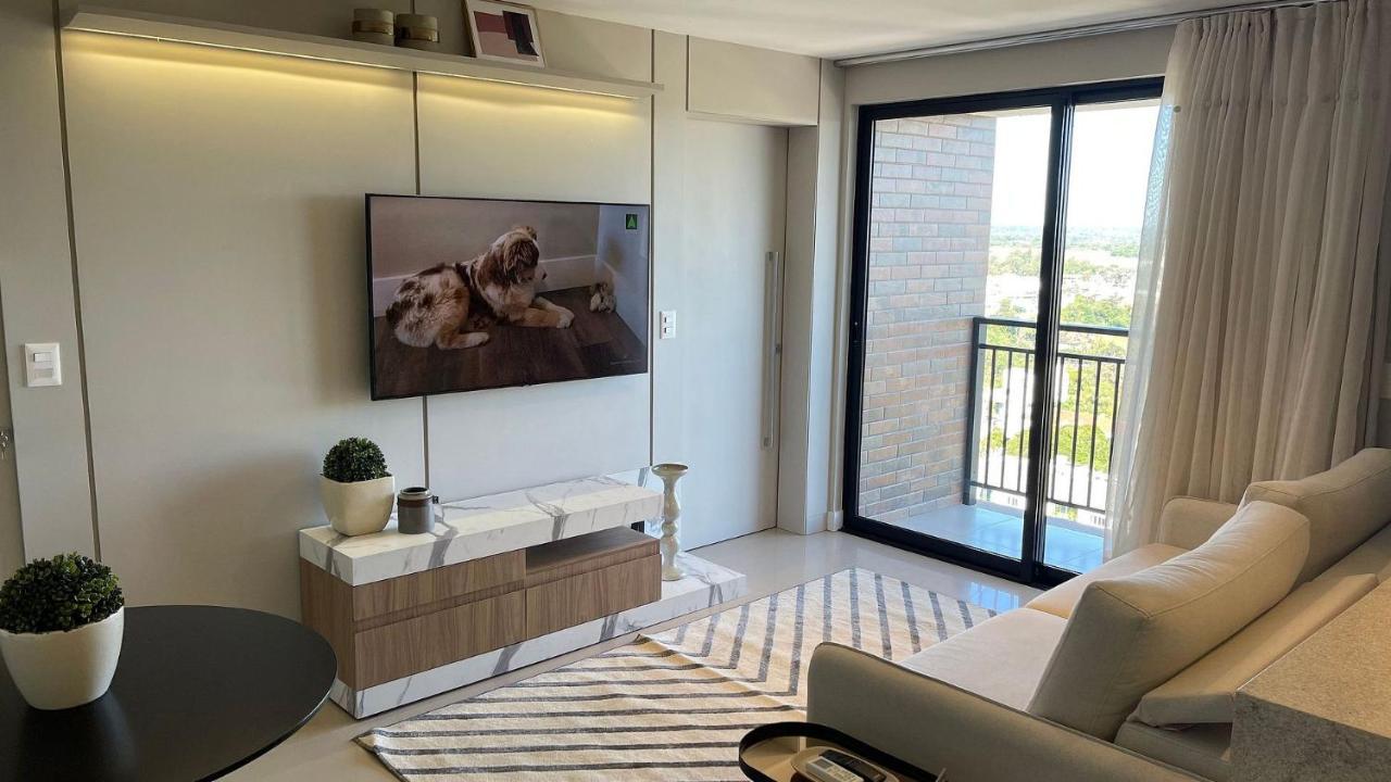 Apartamento Studio No Ultimo Andar No Centro De Foz Com Vista Para O Rio Parana *