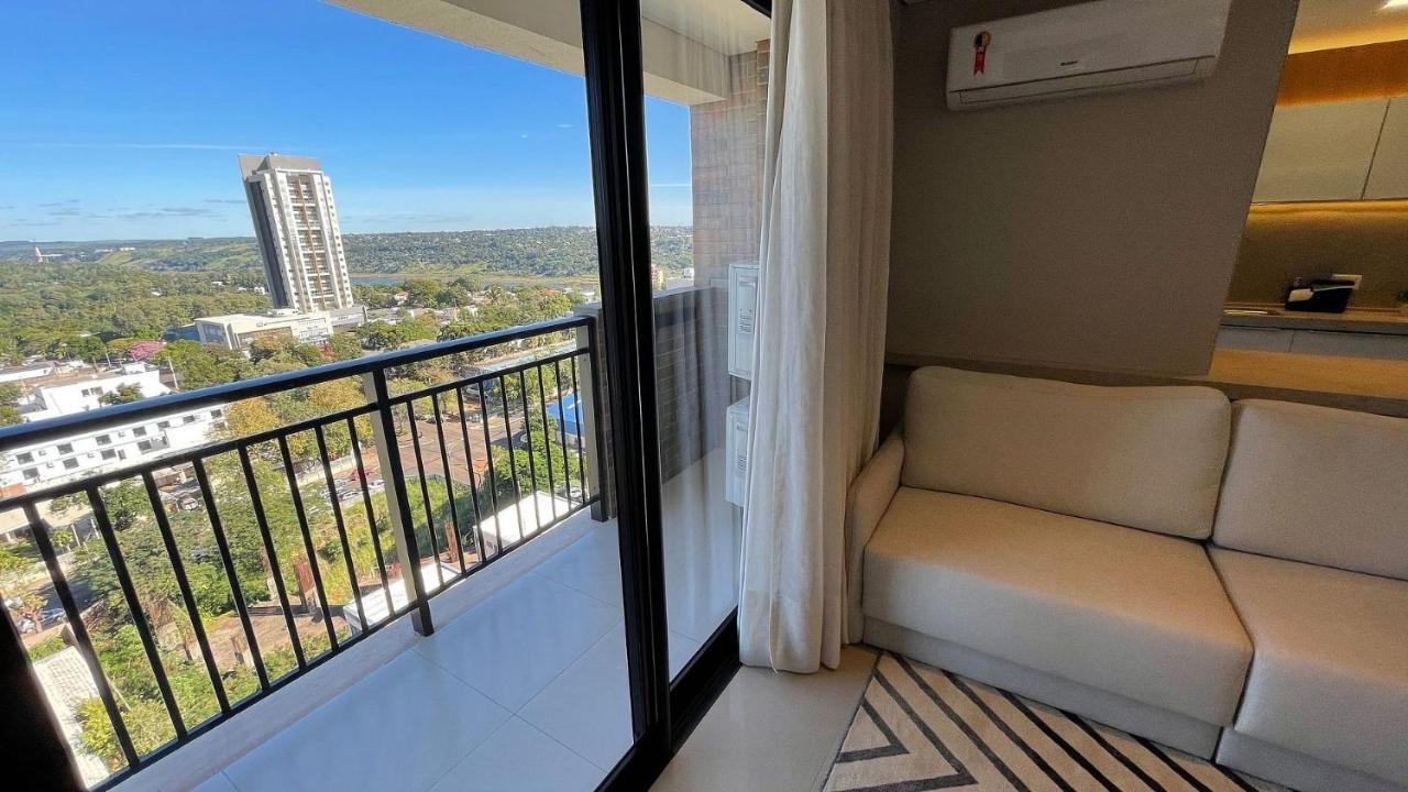 Studio No Ultimo Andar No Centro De Foz Com Vista Para O Rio Parana * Foz do Iguaçu